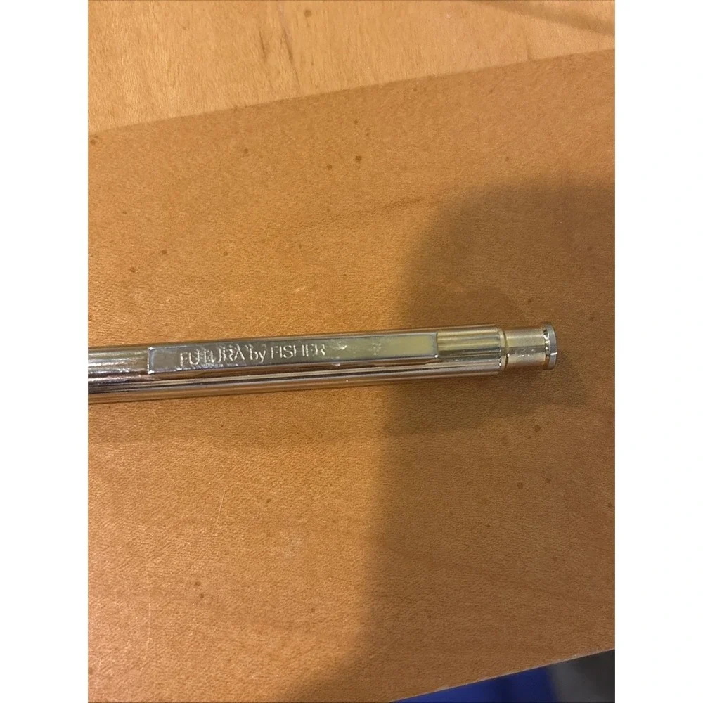 Vintage Fisher Futura Elite Space Pen With Case Gold Plated